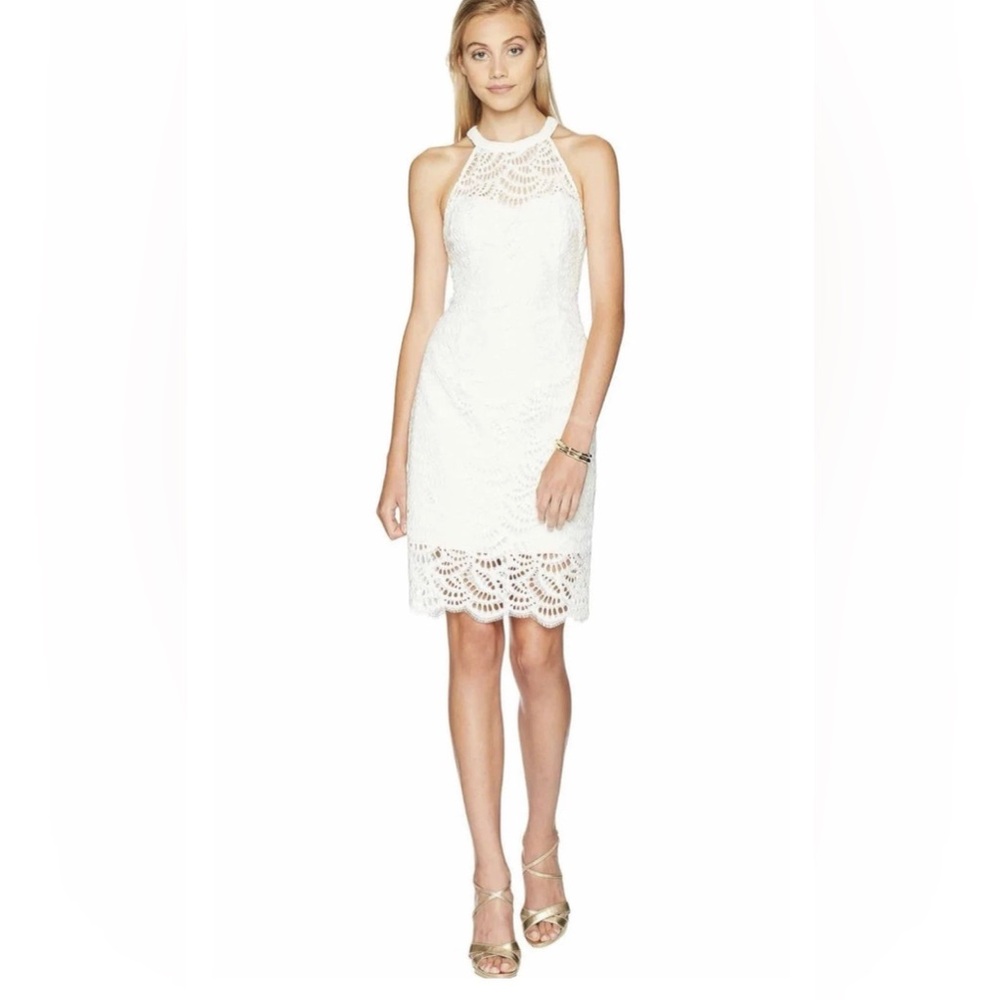 Lilly Pulitzer Kenna Lace Dress Women’s Size XS Halter Neck Sleeveless NWT